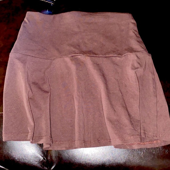 DIVIDED H&M  Basic Brown Mini Skirt - Picture 2 of 2